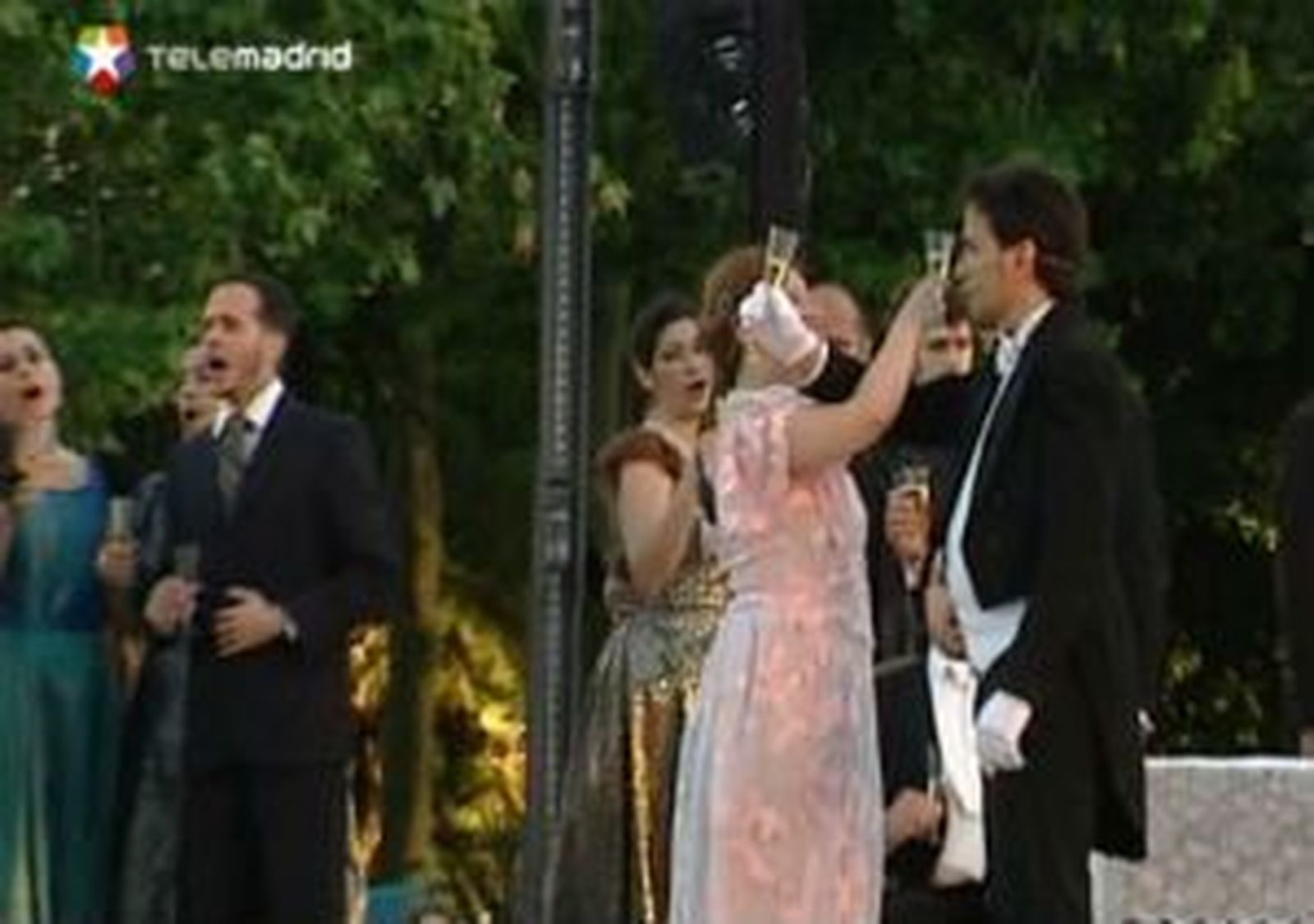 La Traviatta de Verdi en el templo de Debod