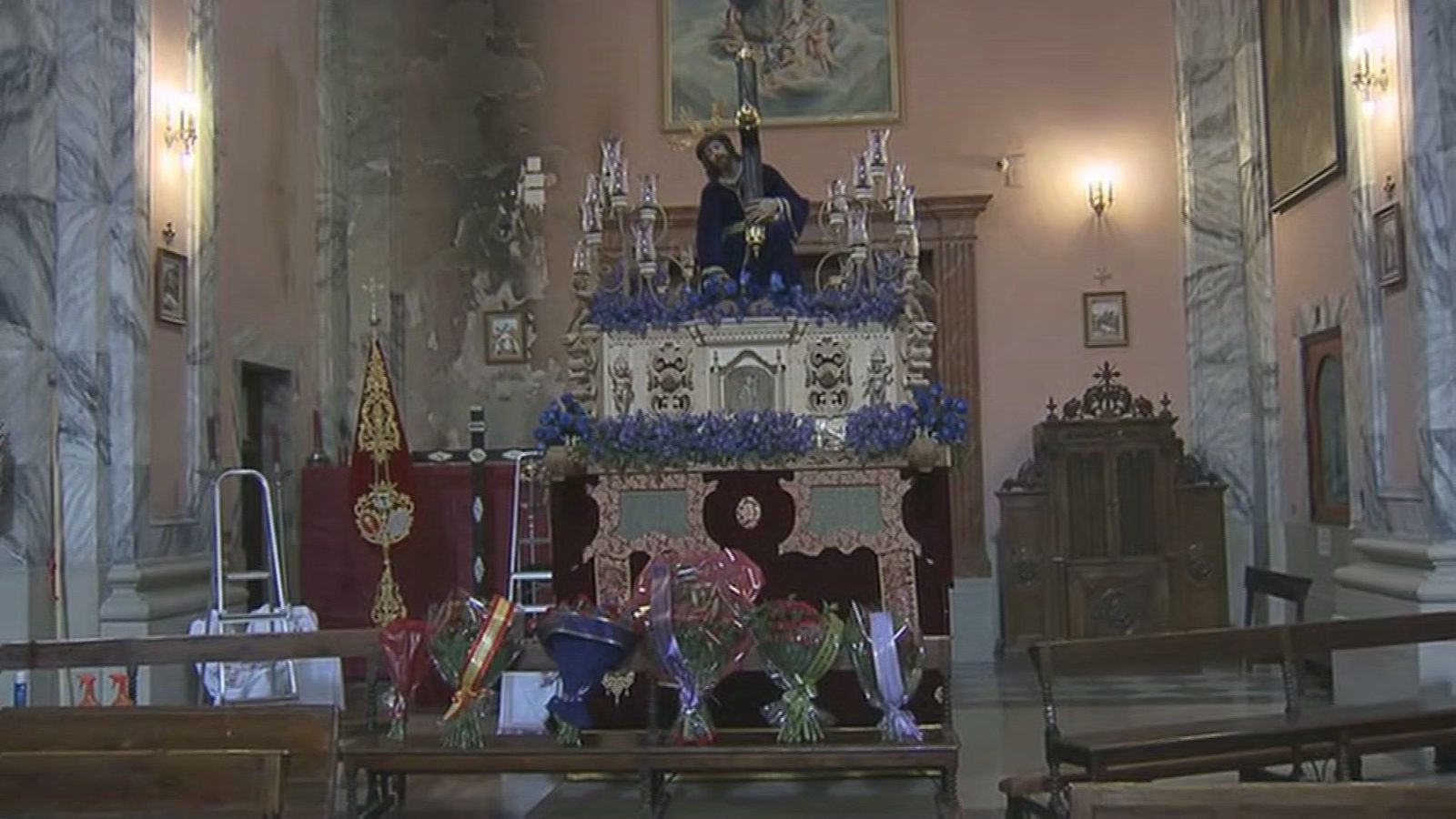 La joven procesión Tres Caídas lista para el Miércoles Santo