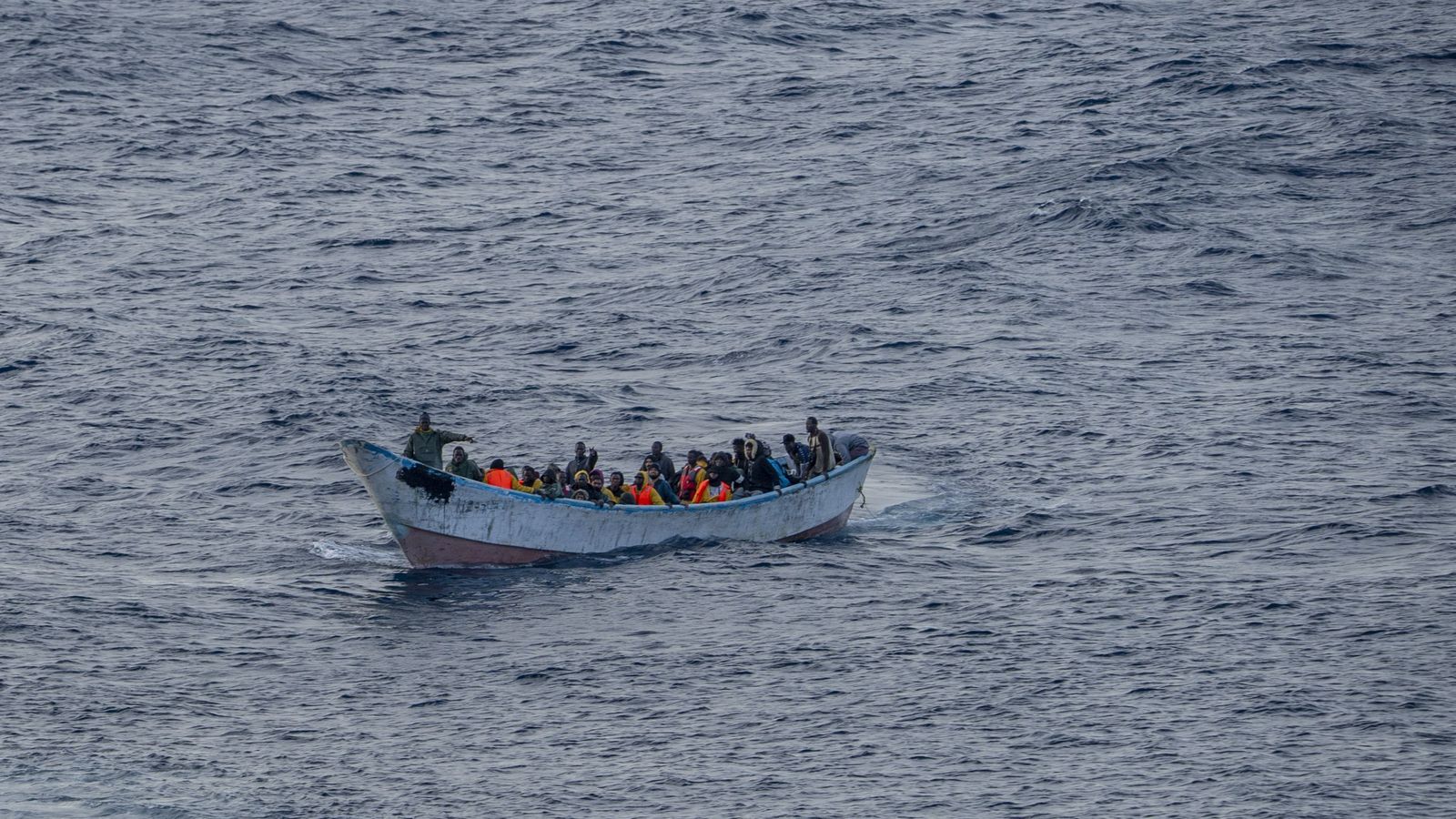 Cayuo cerca del puerto de La Restinga