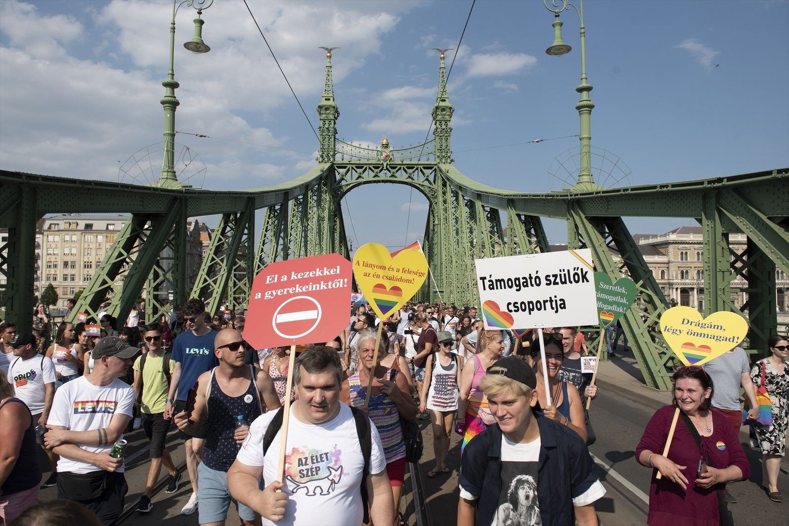 Marcha del Orgullo LGTBI de Budapest en 2024