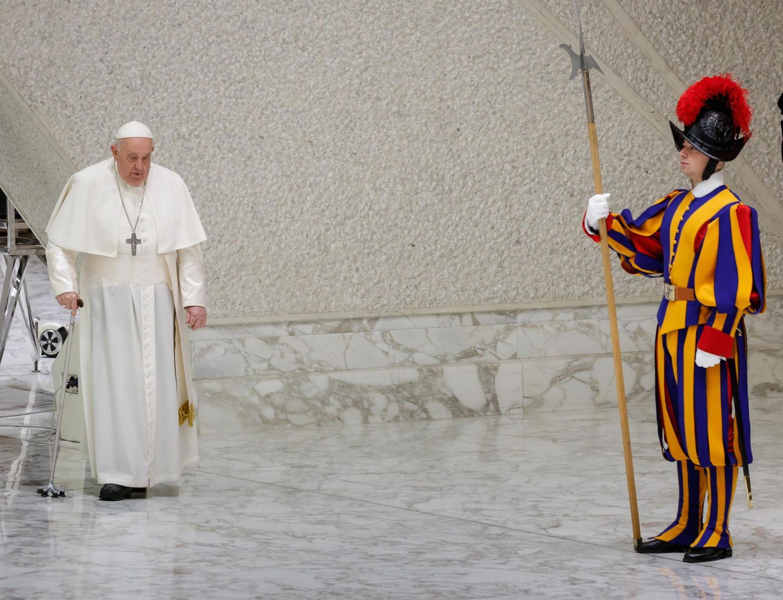 El Papa asiste a una audiencia