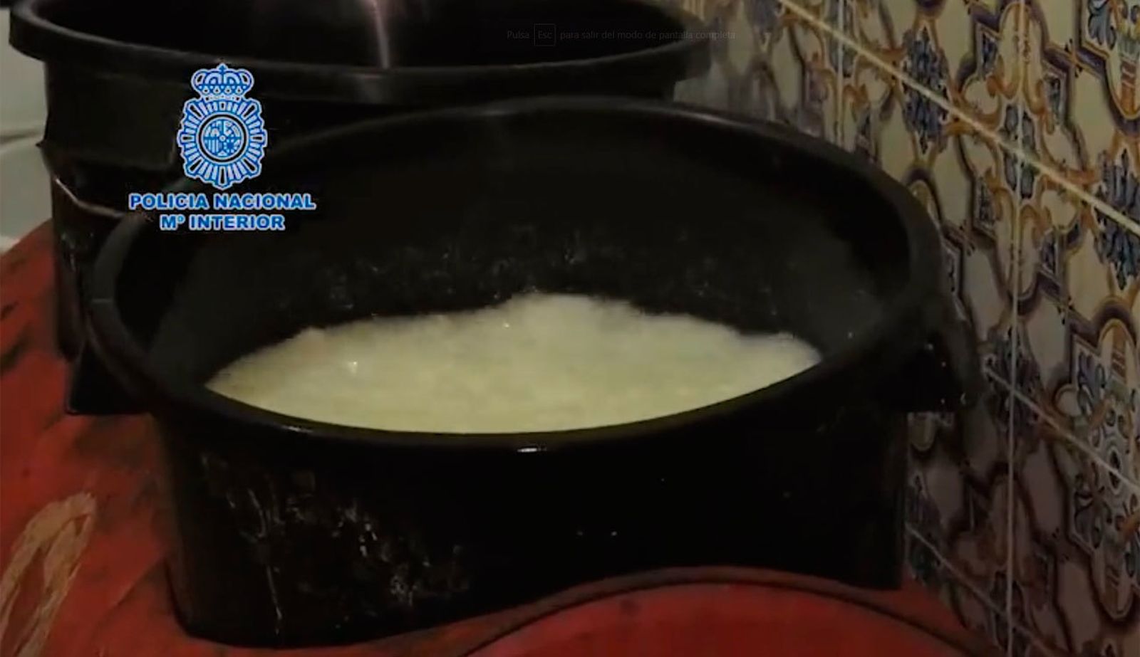Detenidos 4 "cocineros" colombianos que fabricaban cocaína en finca de Toledo