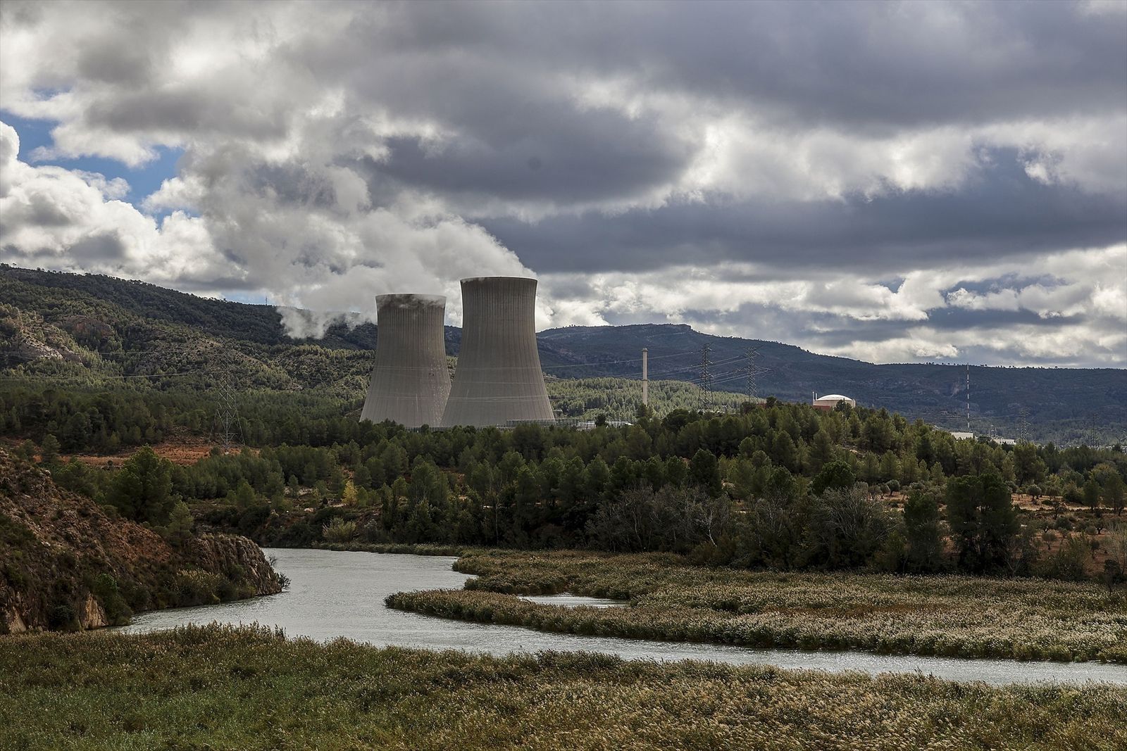 La central nuclear de Cofrentes, en Valencia