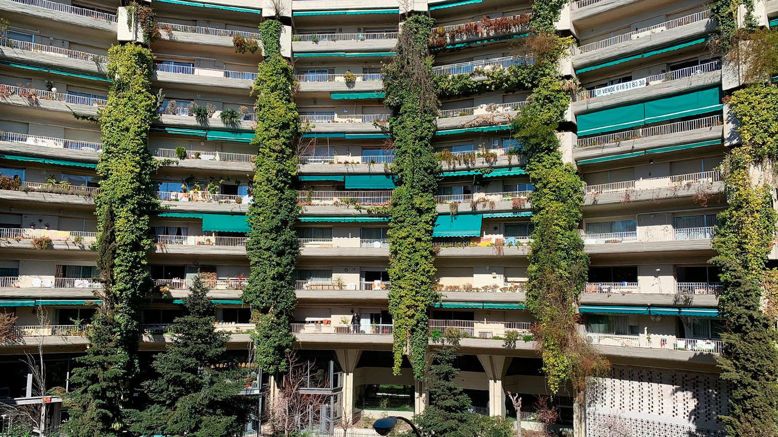 Fachada del edificio Princesa, Madrid
