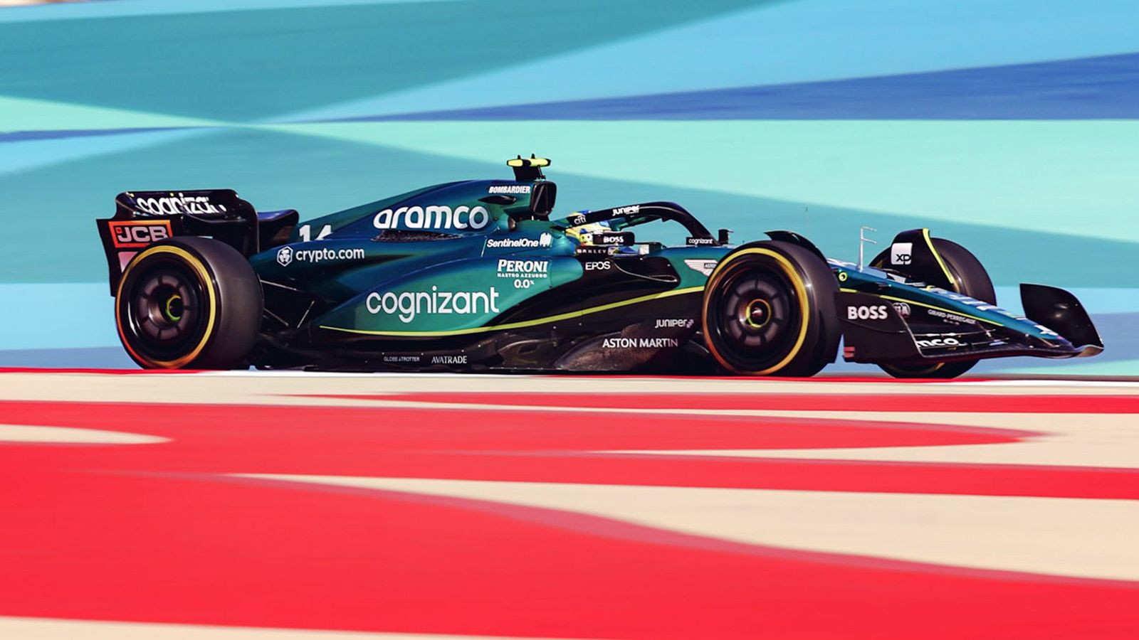 Alonso invita a soñar, el más rápido en Barhéin por delante de los dos Red Bull