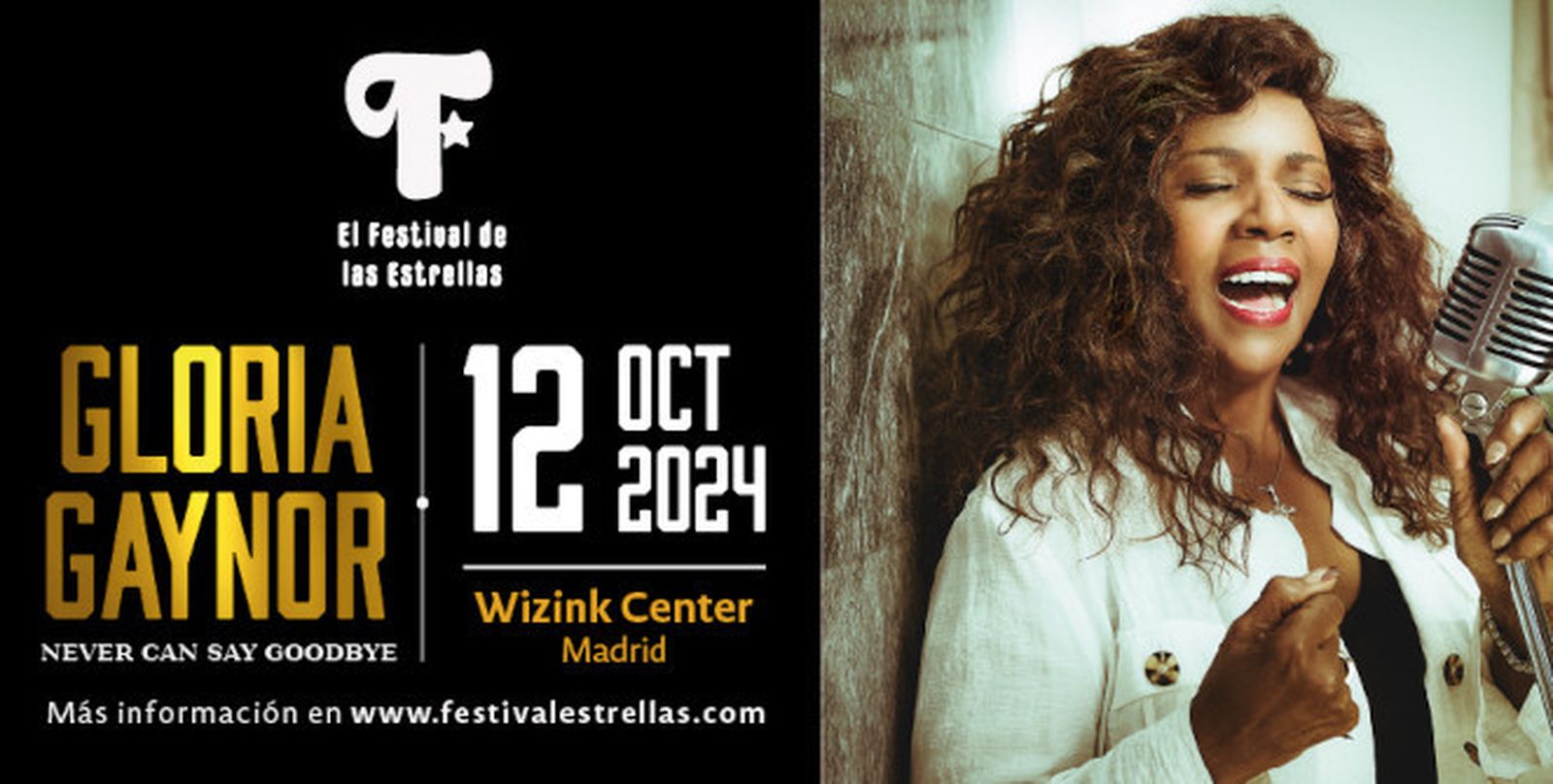 Gloria Gaynor vuelve a Madrid