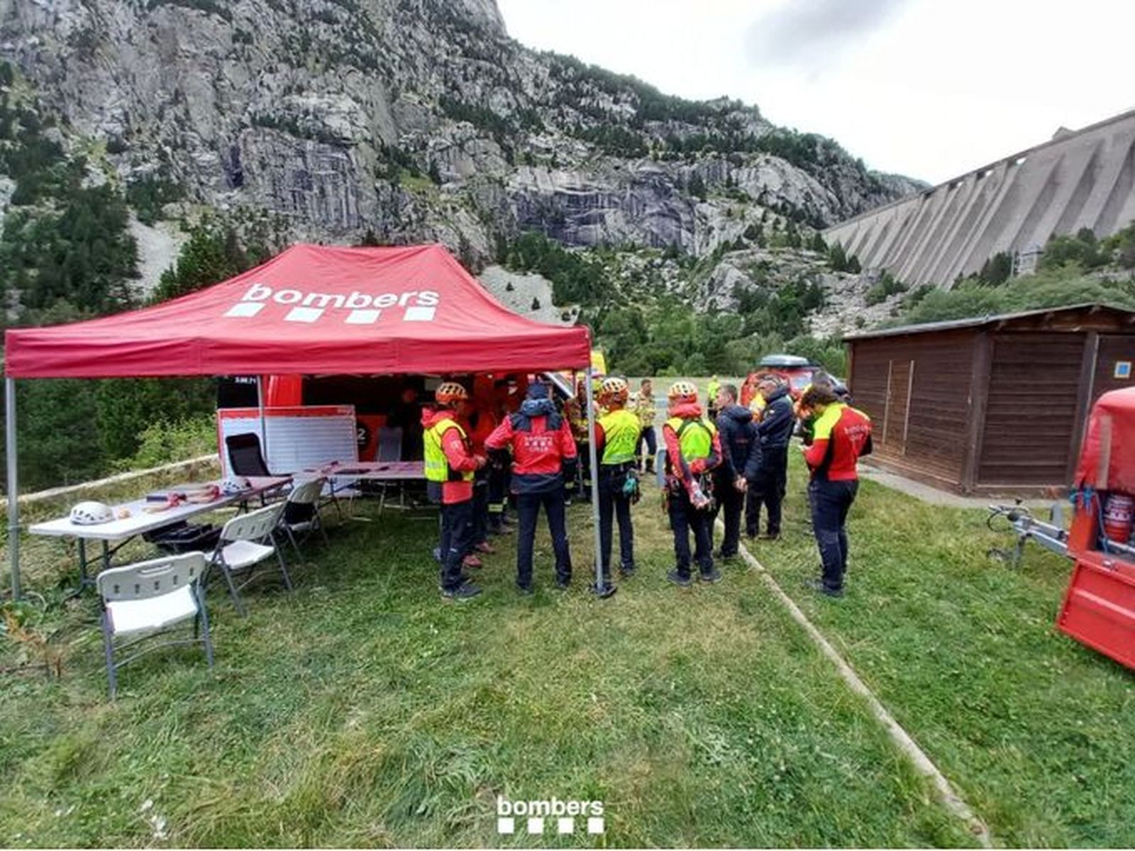 Dispositivo de búsqueda de Bomberos de la Generalitat