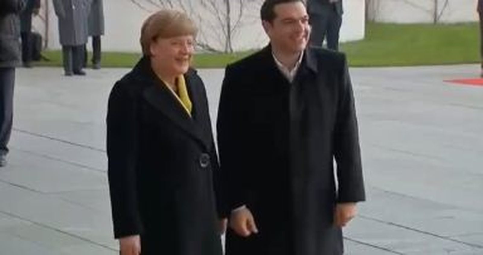 Merkel y Tsipras