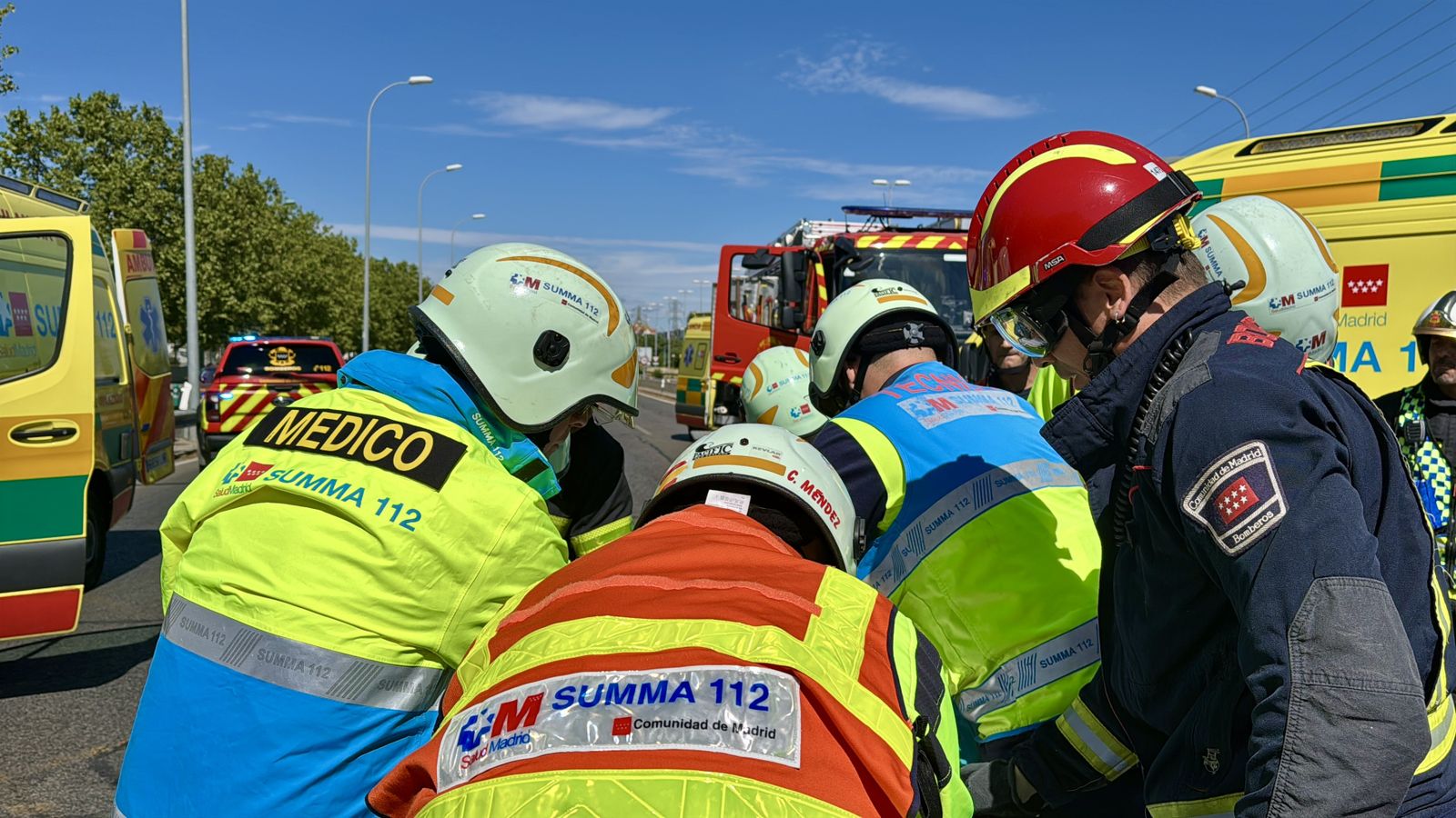 Sanitarios del Summa 112