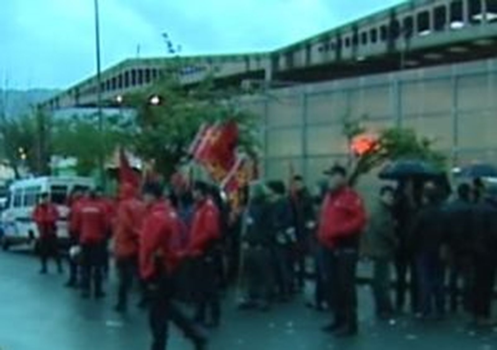 Arranca con varios incidentes la huelga general en Euskadi y Navarra