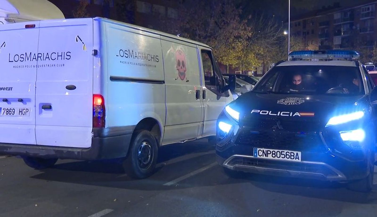 Persecución policial de Rivas a Vallecas tras el robo en una gasolinera