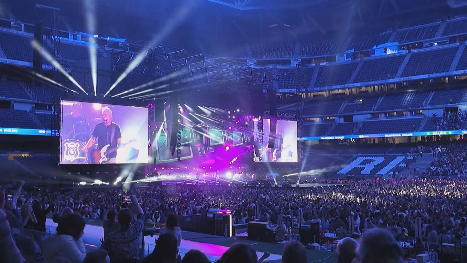 El Ayuntamiento de Madrid sancionará, por exceso de ruido, a todos los conciertos que se han celebrado en el nuevo Bernabéu