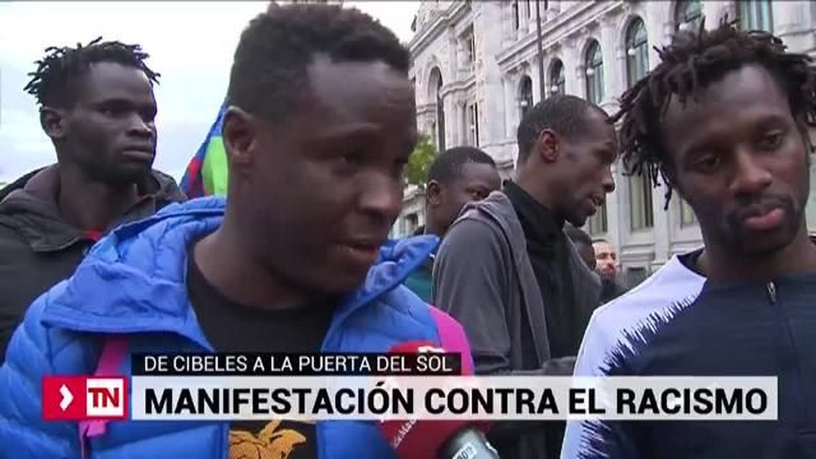 Cientos de personas se manifiestan en Madrid contra el racismo institucional