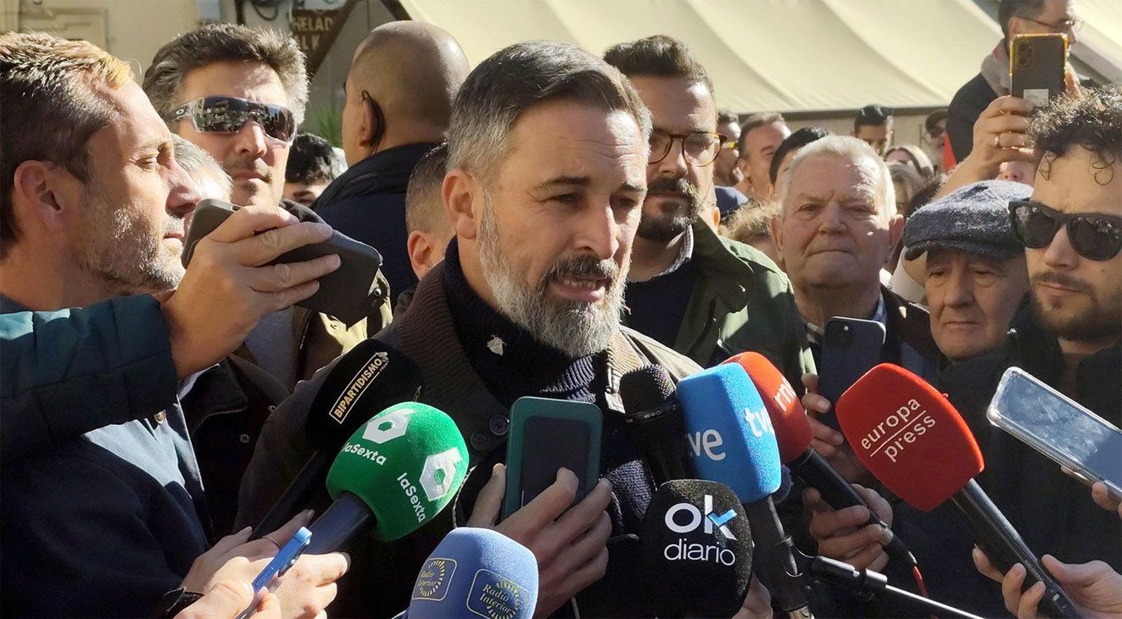 Abascal: "No habrá democracia" hasta que Sánchez rinda cuentas por la corrupción