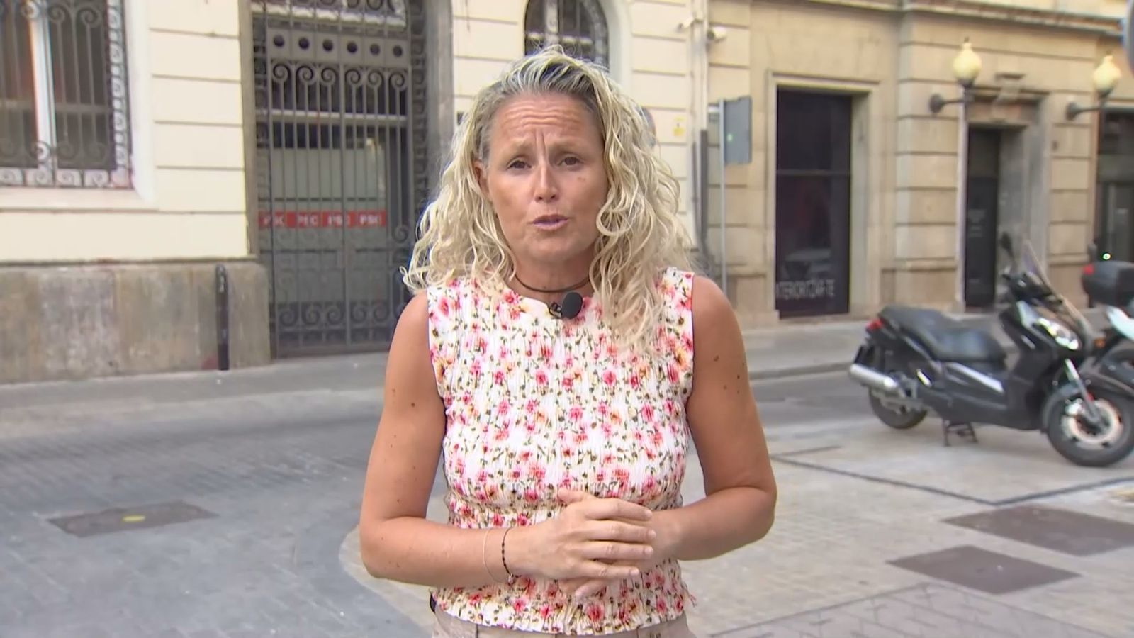 La portavoz del PSOE, Montse Mínguez