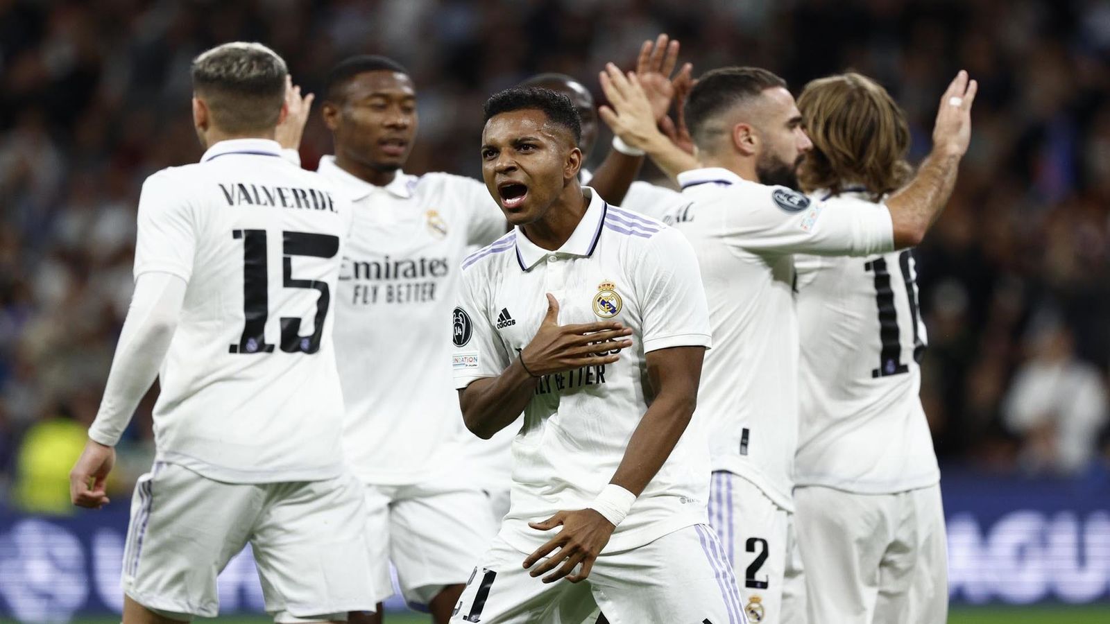 Real Madrid golea al Celtic