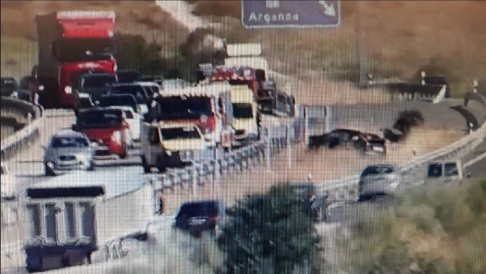 Accidente en Arganda