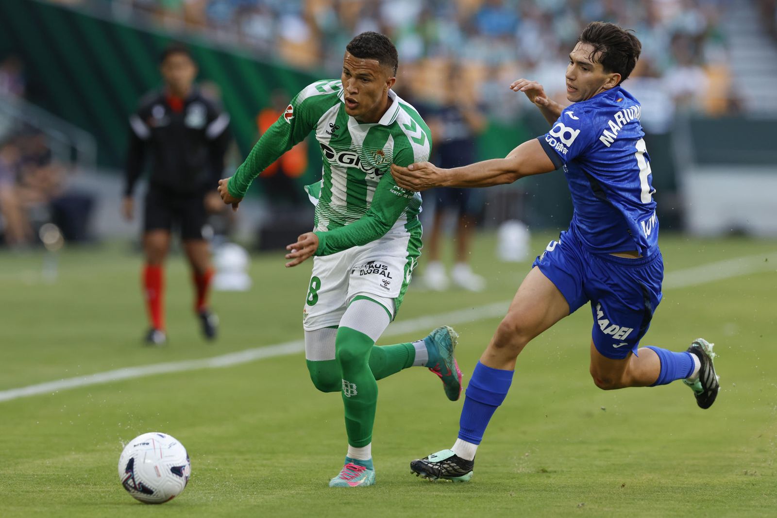 Mario Martín ante el Betis