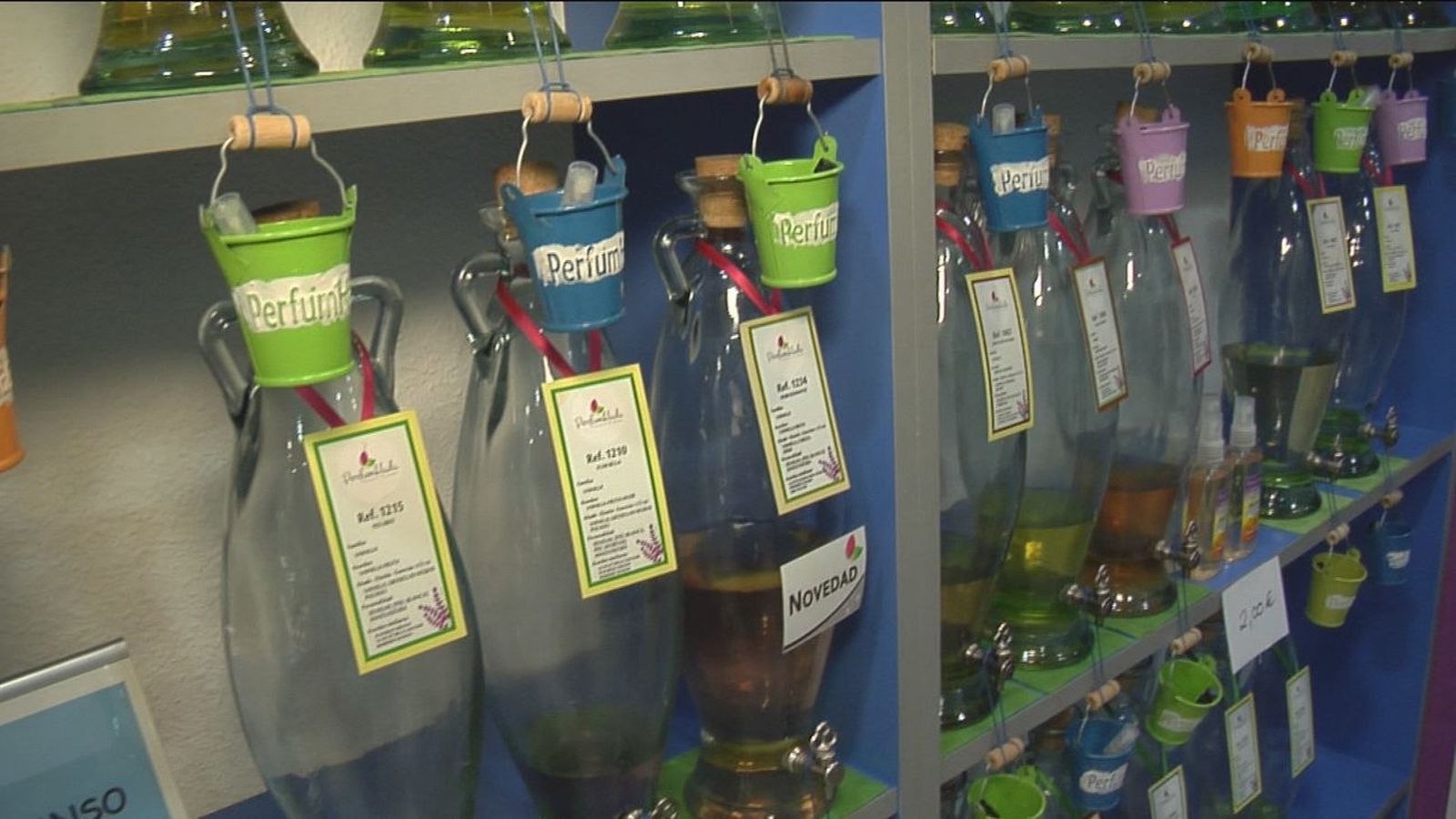 Interior de una perfumería