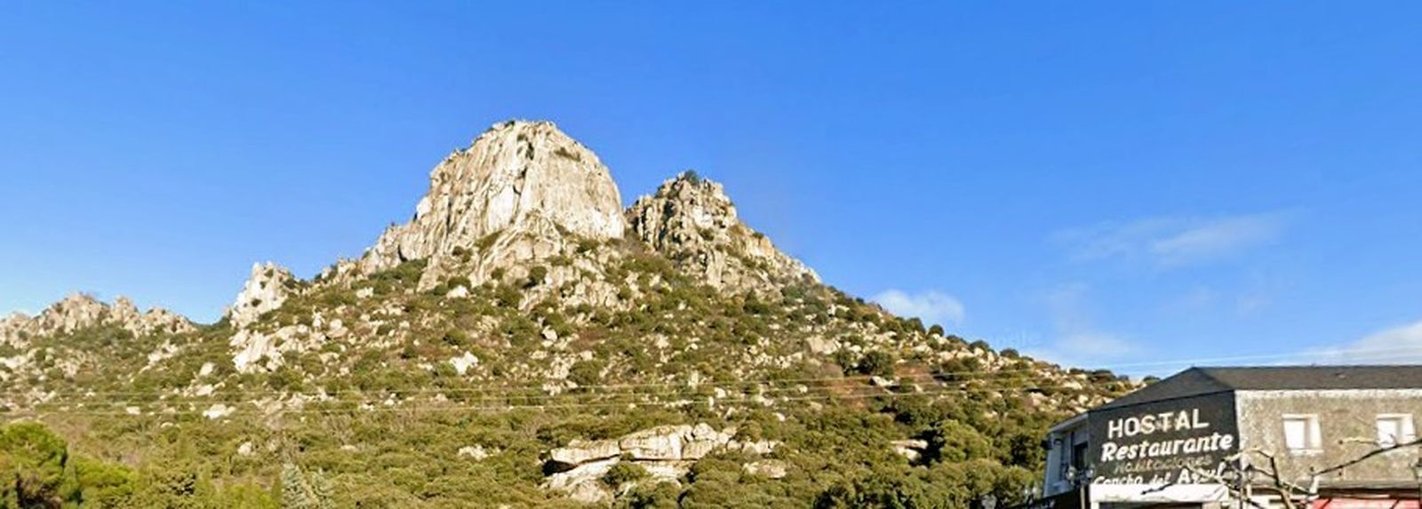 Pico de la Miel, en La Cabrera, Sierra Norte de Madrid