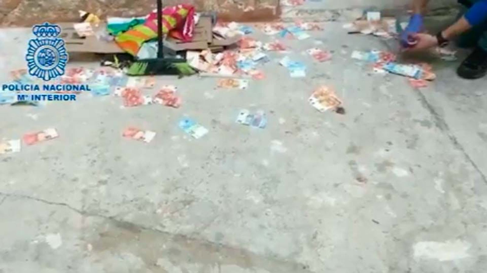 Cuatro detenidos por atracar cajeros con explosivos en Madrid