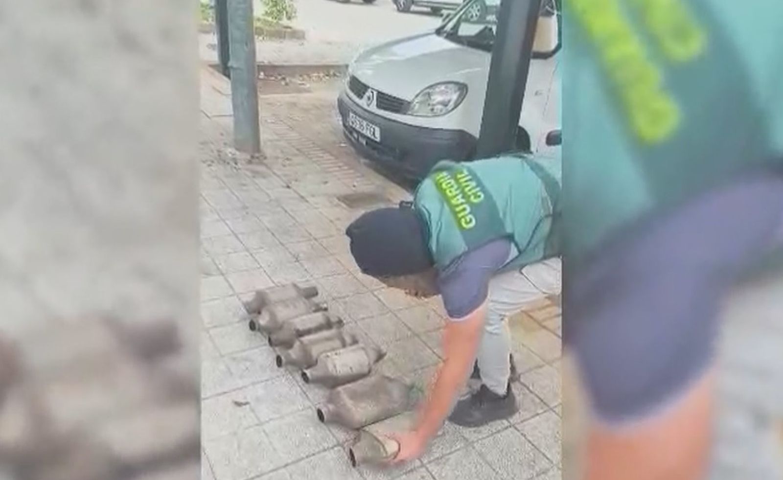 Tobo de catalizadores en Tres Cantos