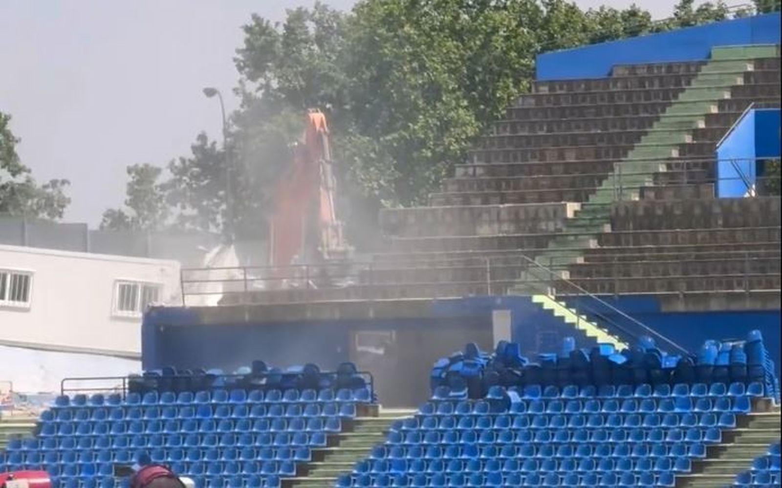 Obras en el Coliseum