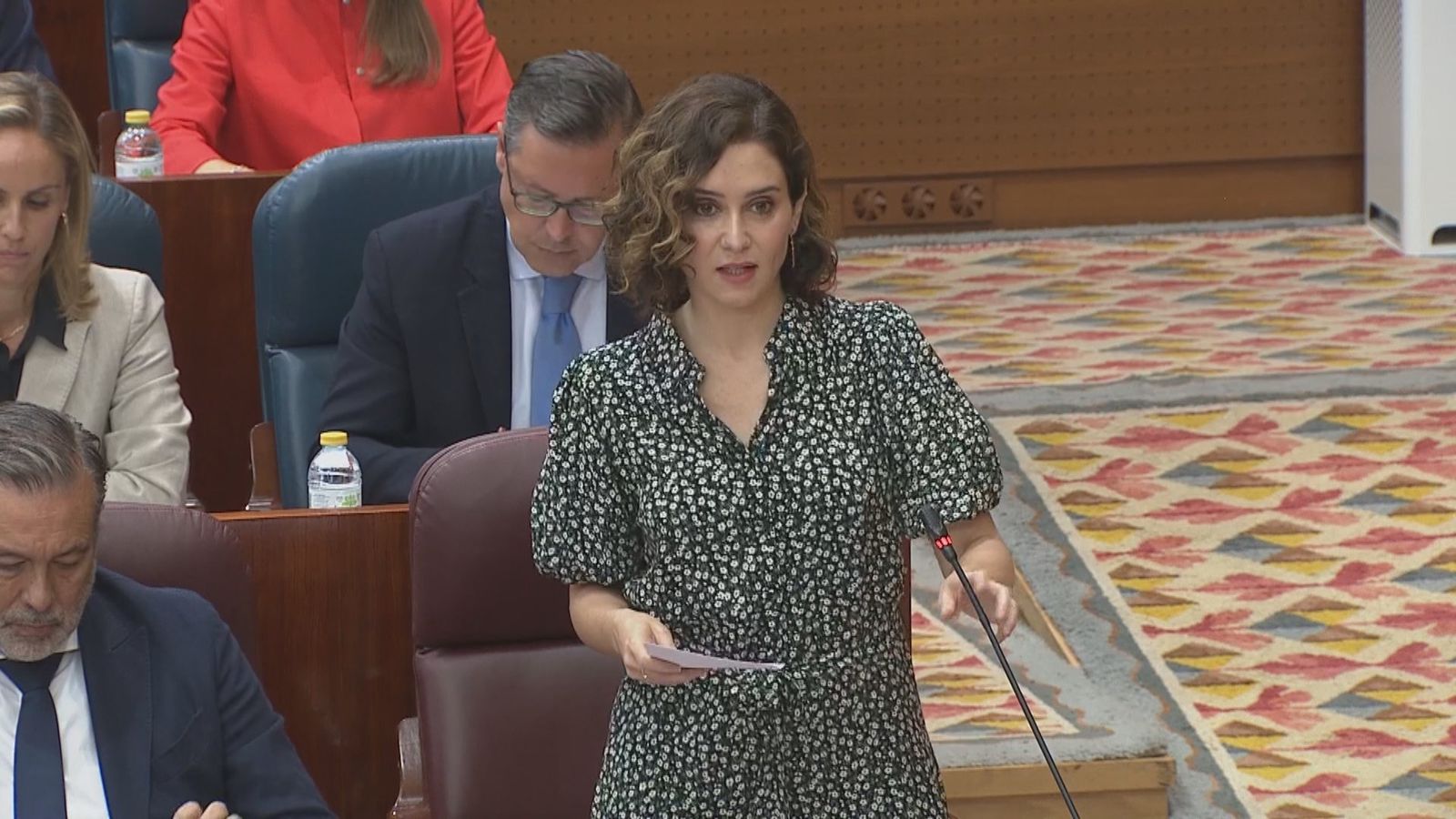 La presidenta regional, Isabel Díaz Ayuso