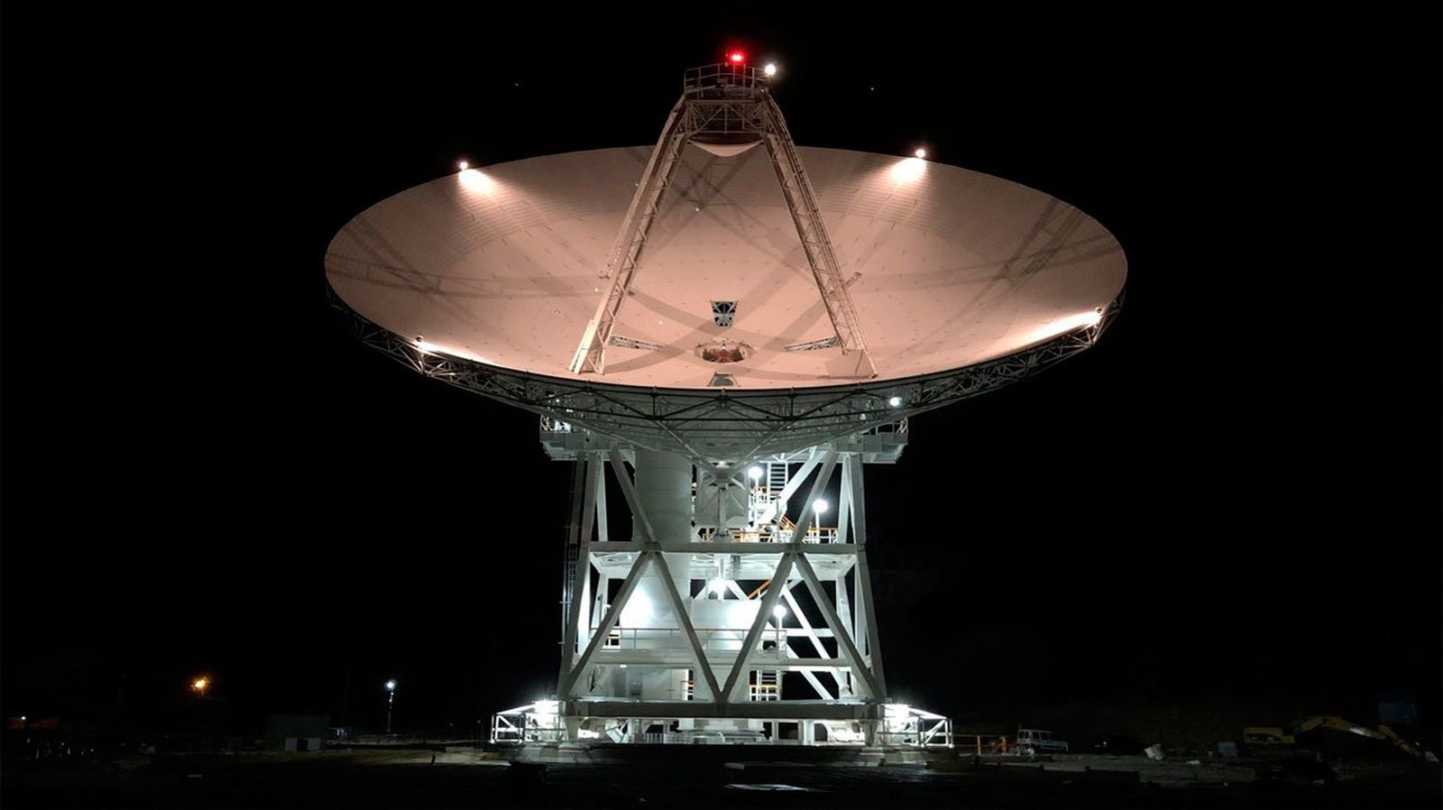 Antena Deep Space Station 56 en la estación NASA-INTA de Robledo de Chavela