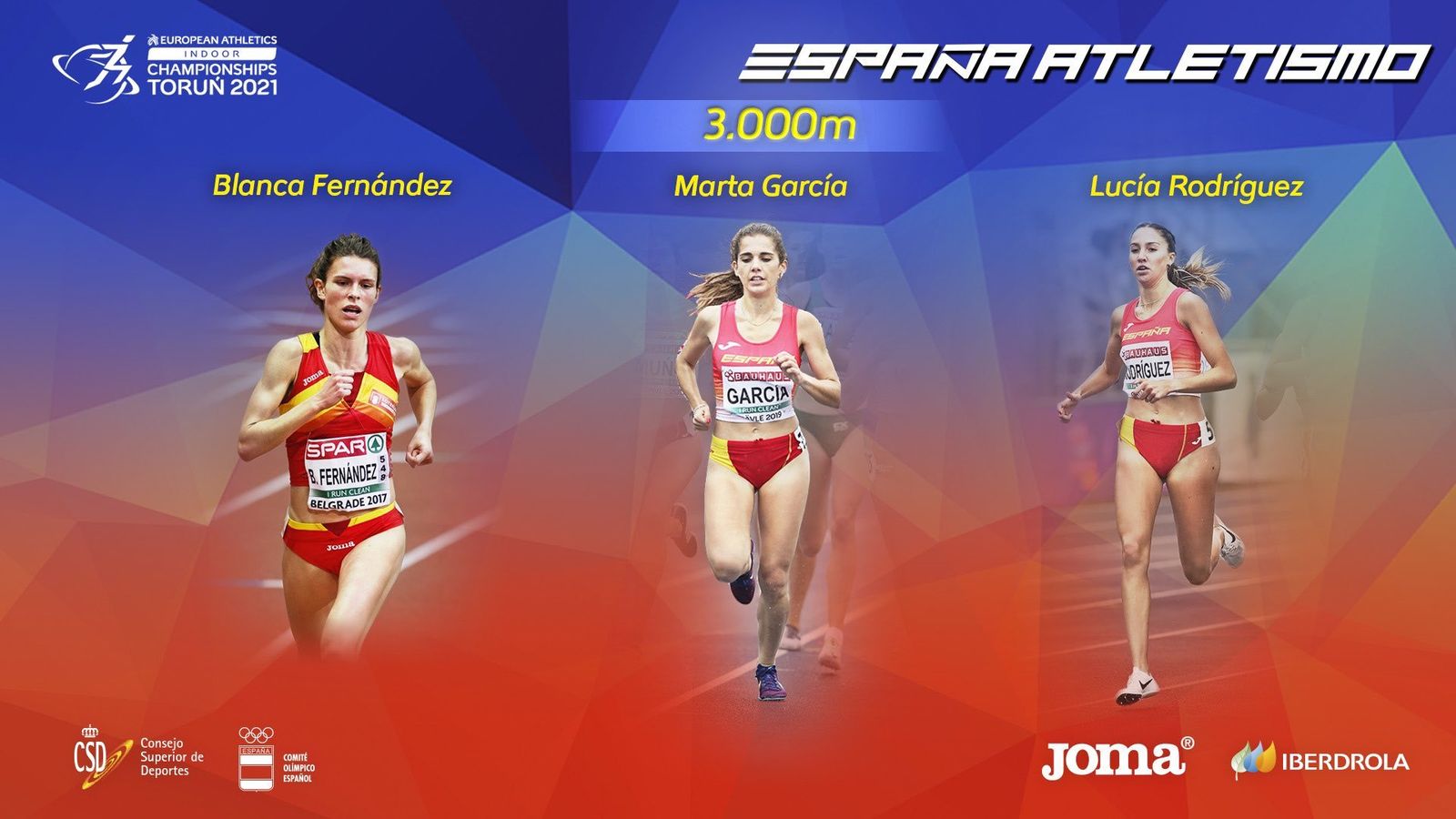 Españolas en el 3.000 metros