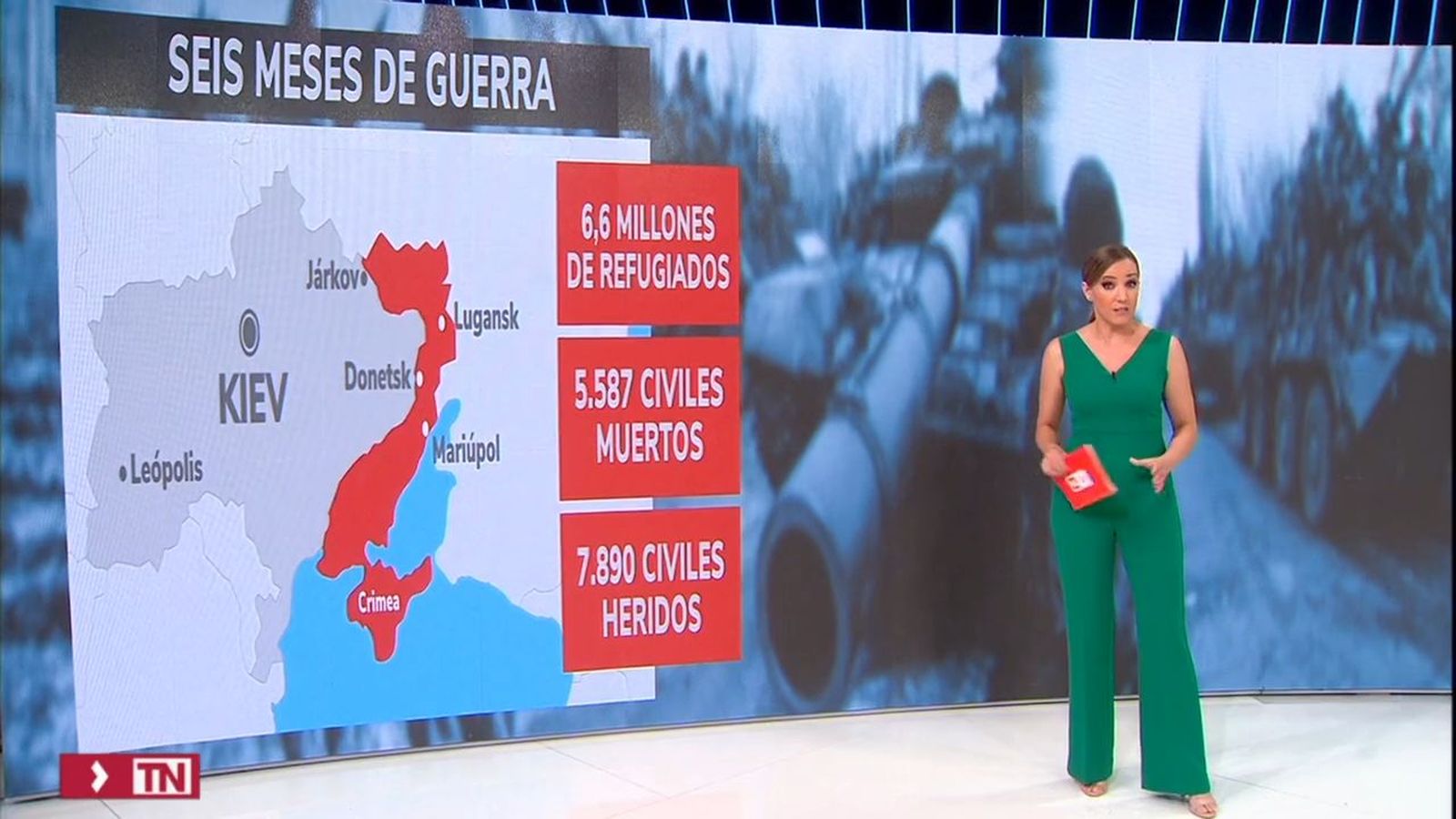 Seis meses de guerra en Ucrania