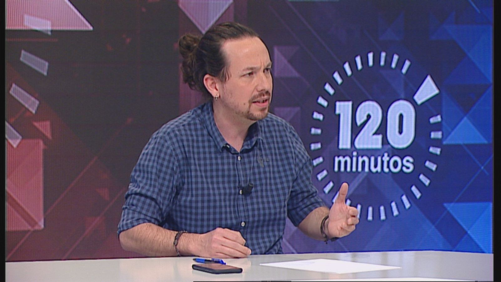 Pablo Iglesias, en Telemadrid: “No puede ser que desde el barrio de Salamanca se dicten las políticas de Vallecas”