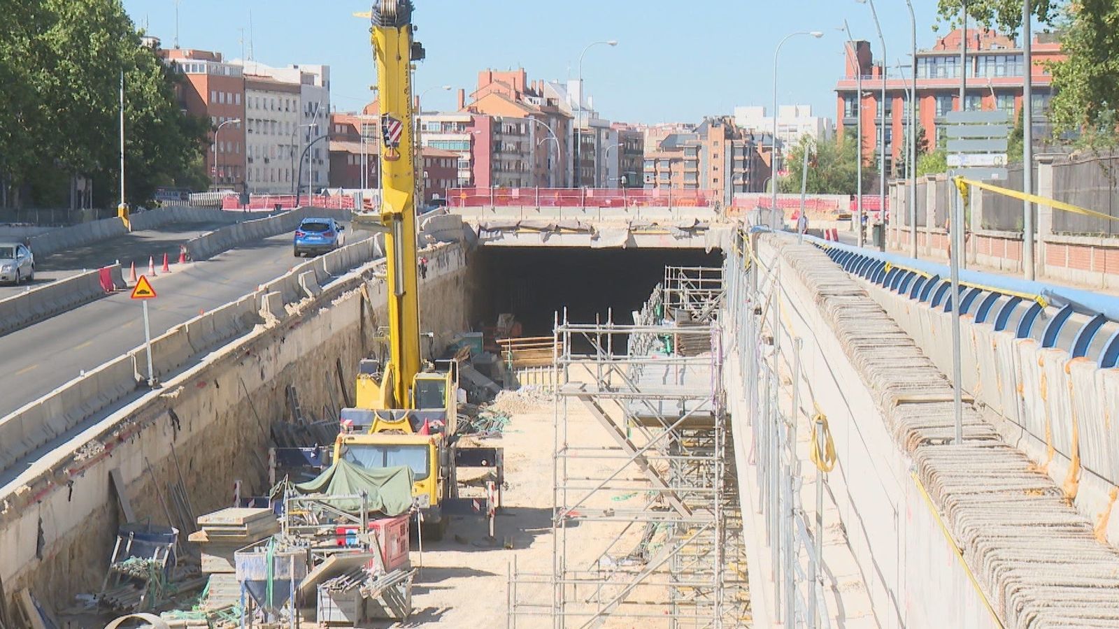 Madrid reabre el túnel de la M-30 desde la avenida Portugal con la A-5