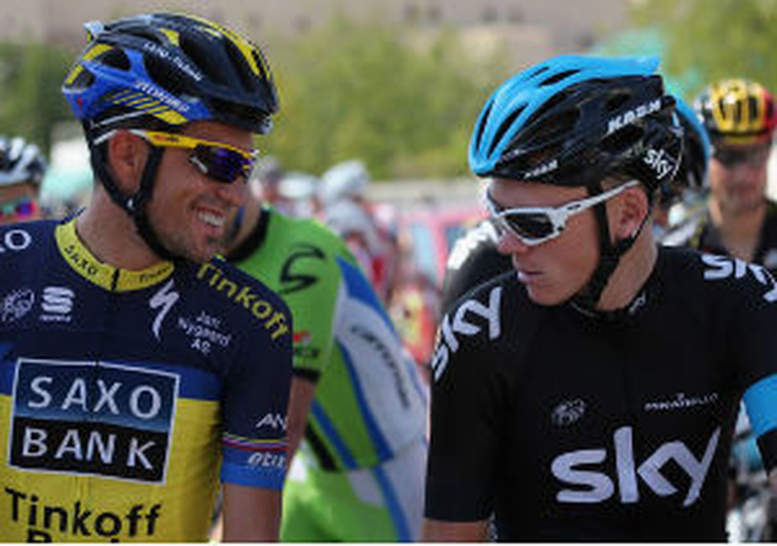 Contador y Froome