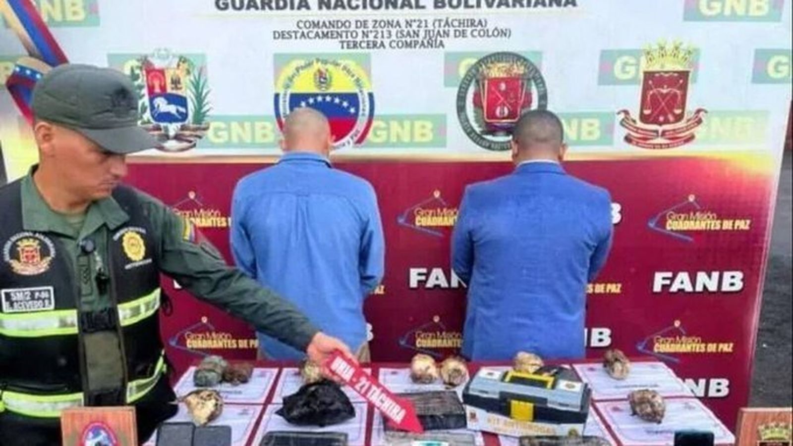 Detenido por narcotráfico el chófer de una empleada de la embajada española en Caracas