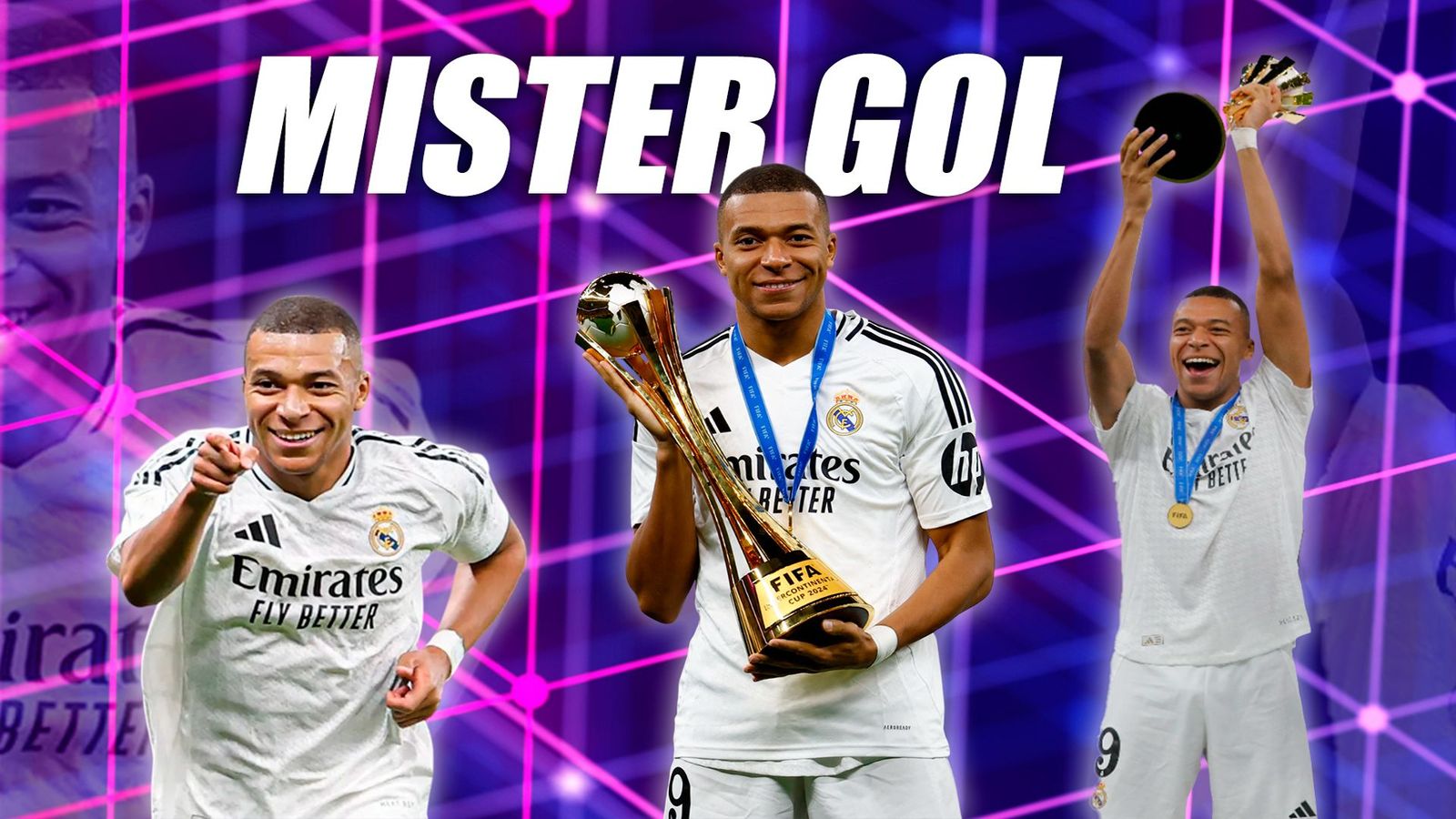 Mbappé y sus goles en las finales