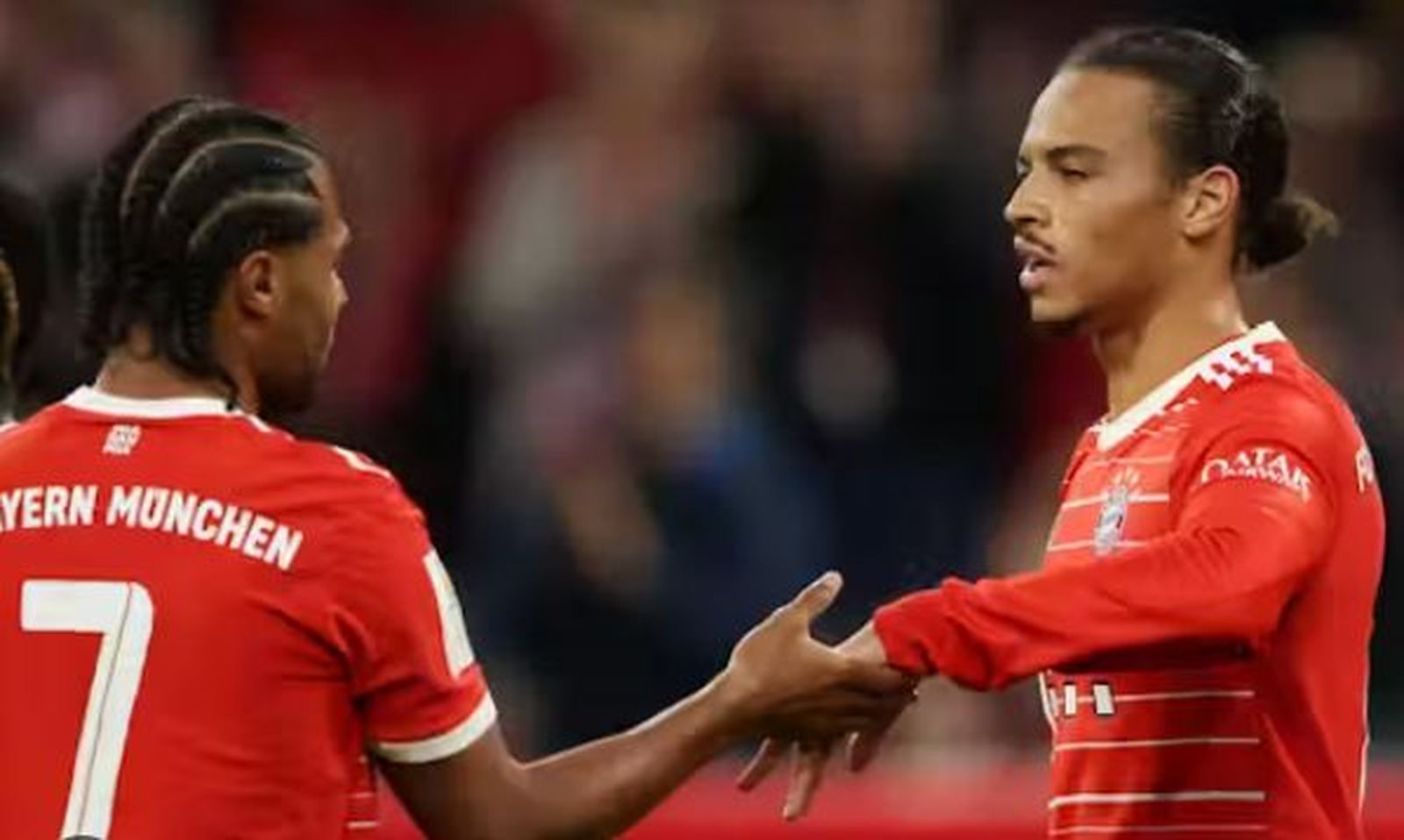 Sané y Gnabry