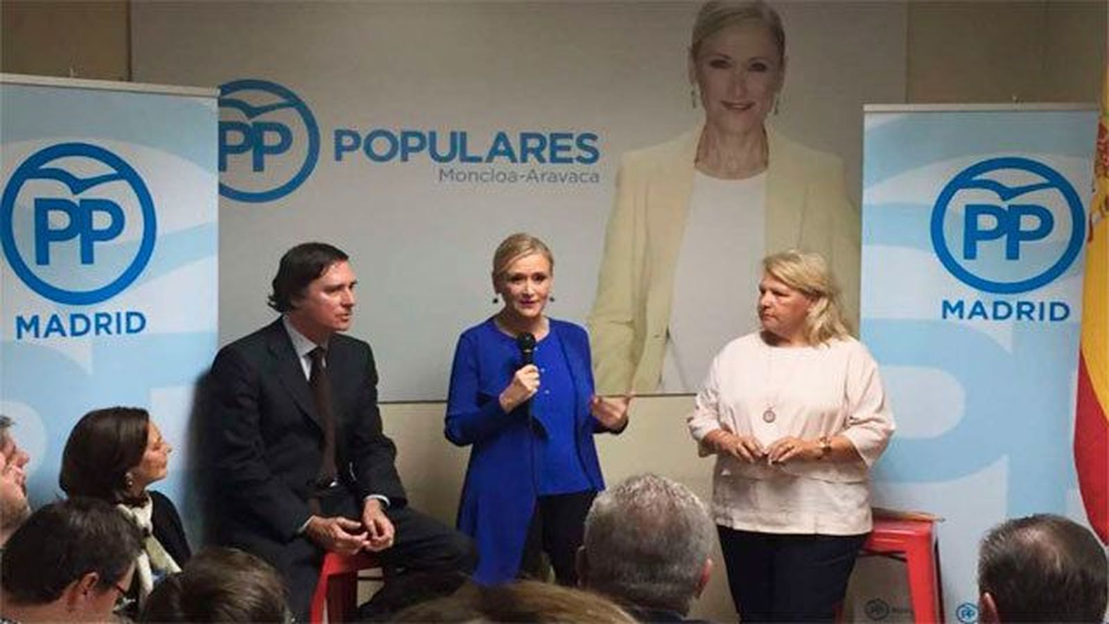 Cifuentes dice que es un "orgullo" tener a Pedraza como afiliada