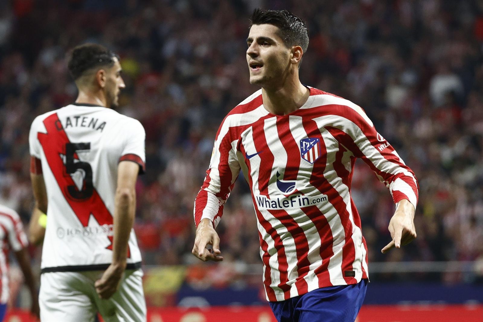 Morata ante el Rayo Vallecano