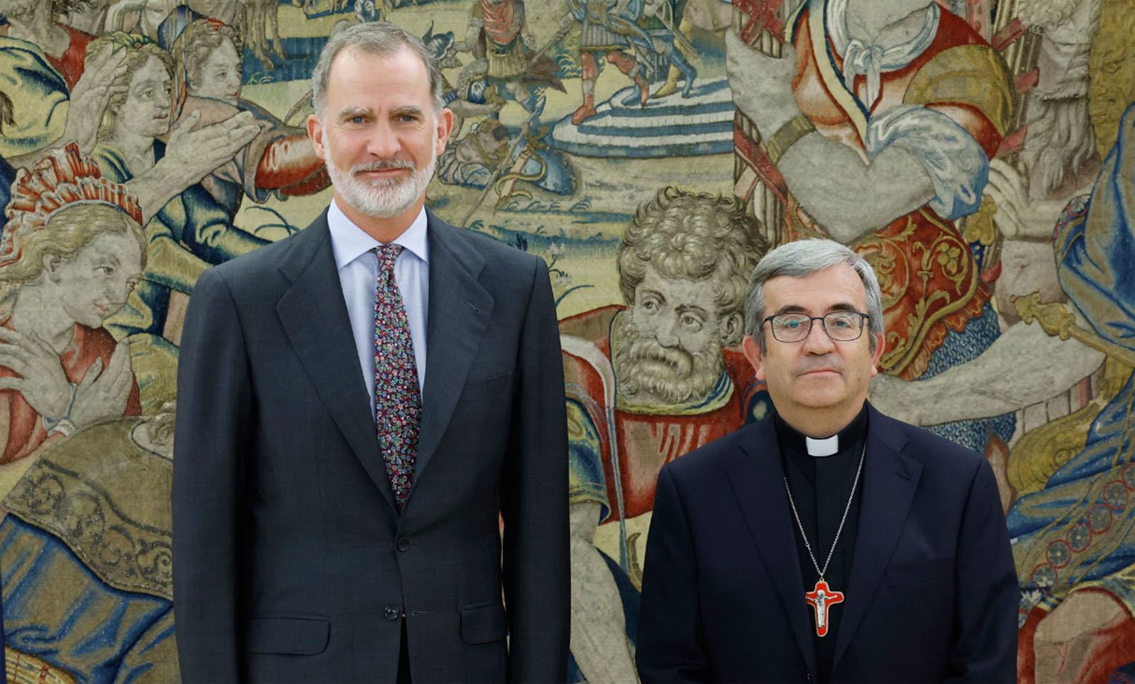 Felipe VI con Luis Arguello