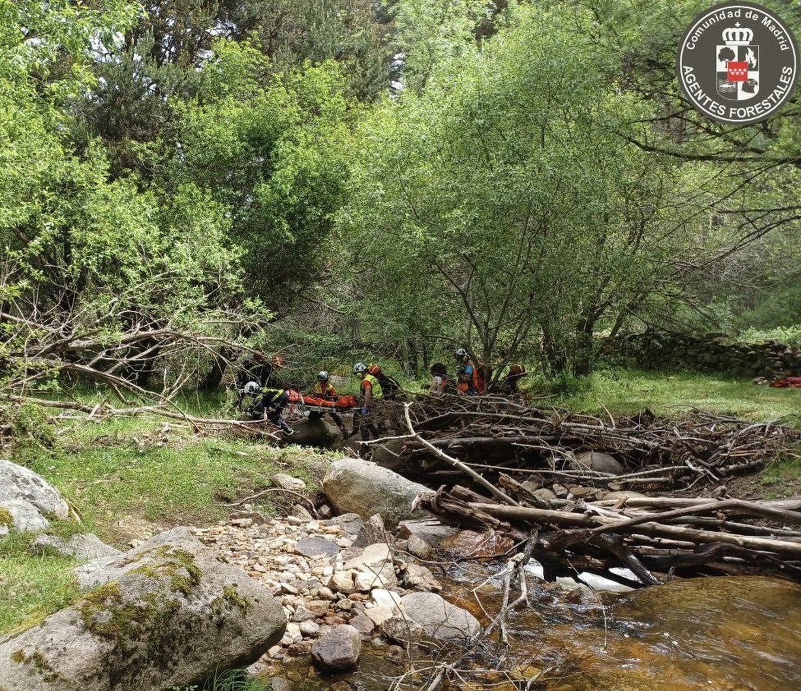 Rescate de una senderista en Canencia