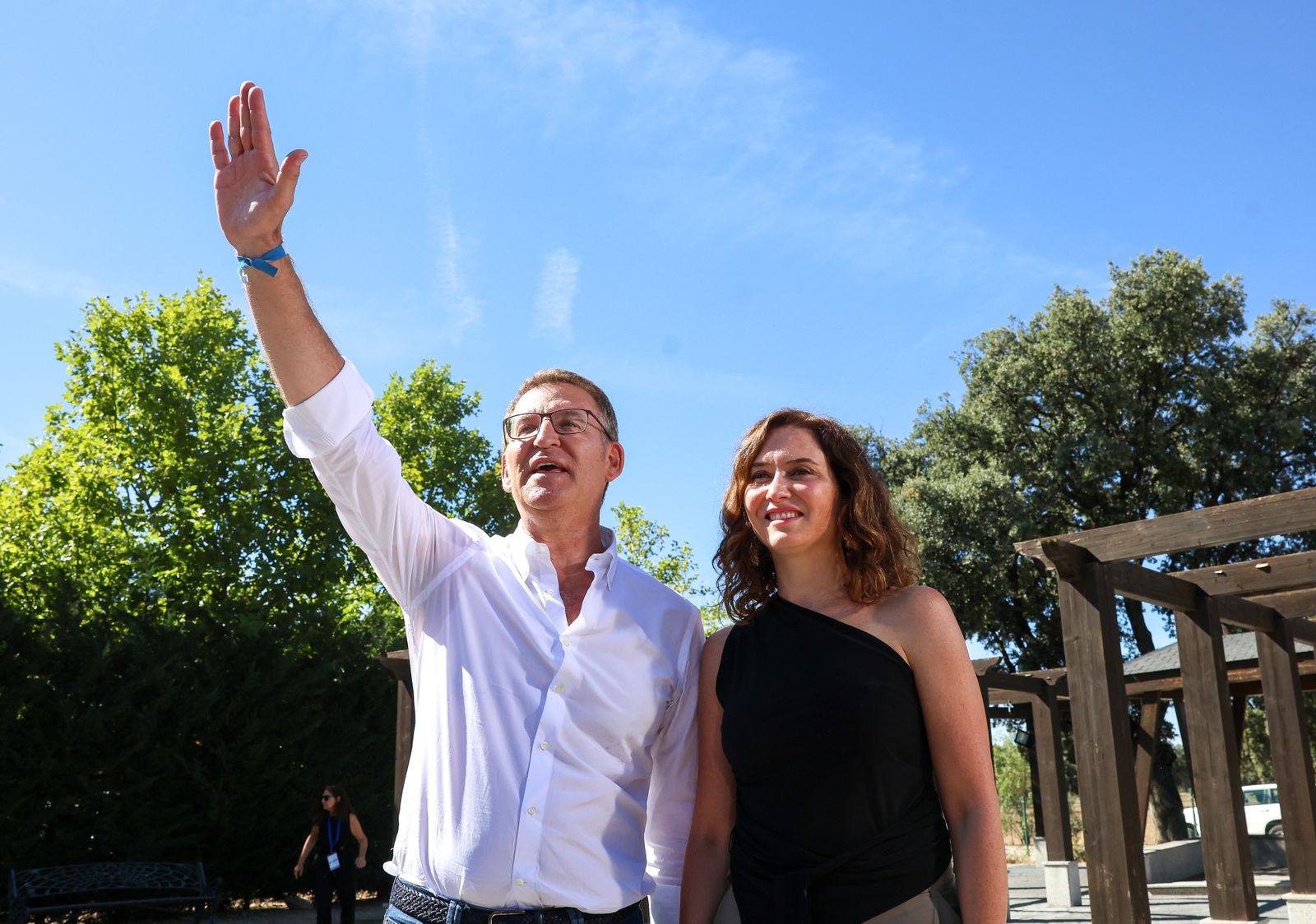 Isabel Díaz Ayuso y Alberto Núñez Feijóo