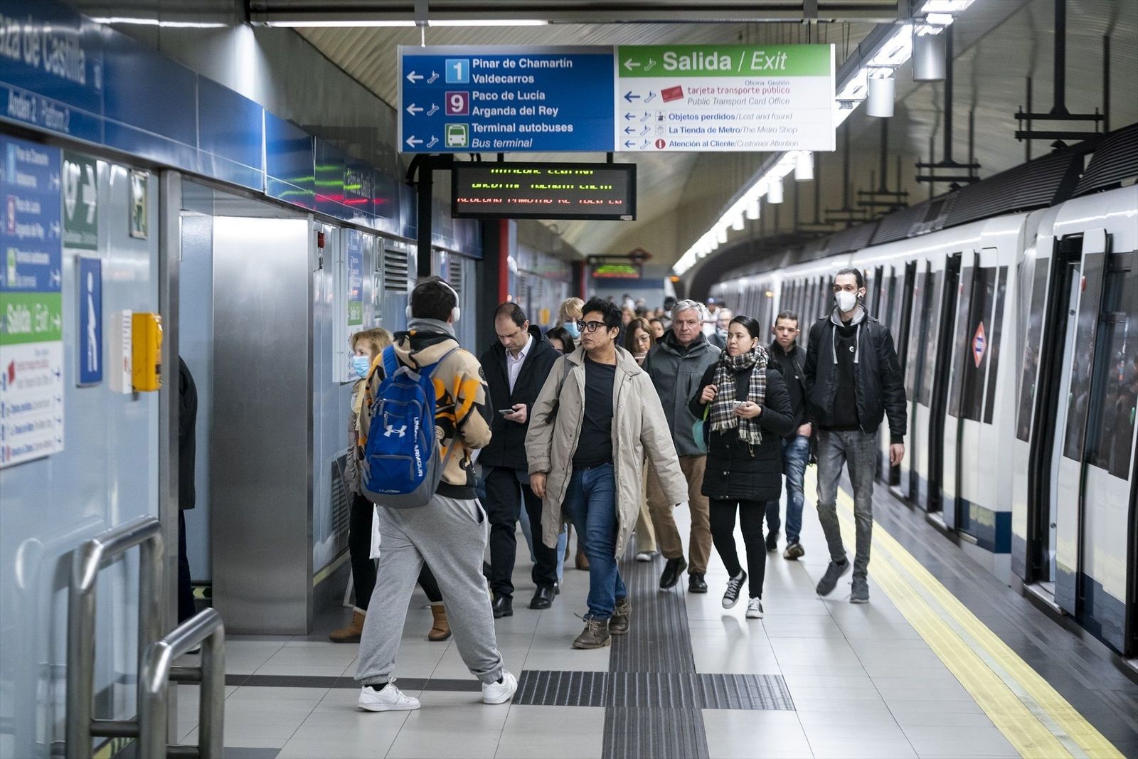La ciudad de Madrid alcanza en febrero los 7,5 millones de viajes "sostenibles" al día