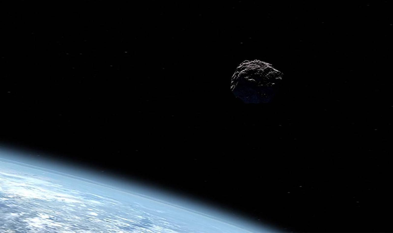 Ilustración del asteroide que se ha convertido en satélite de la Tierra