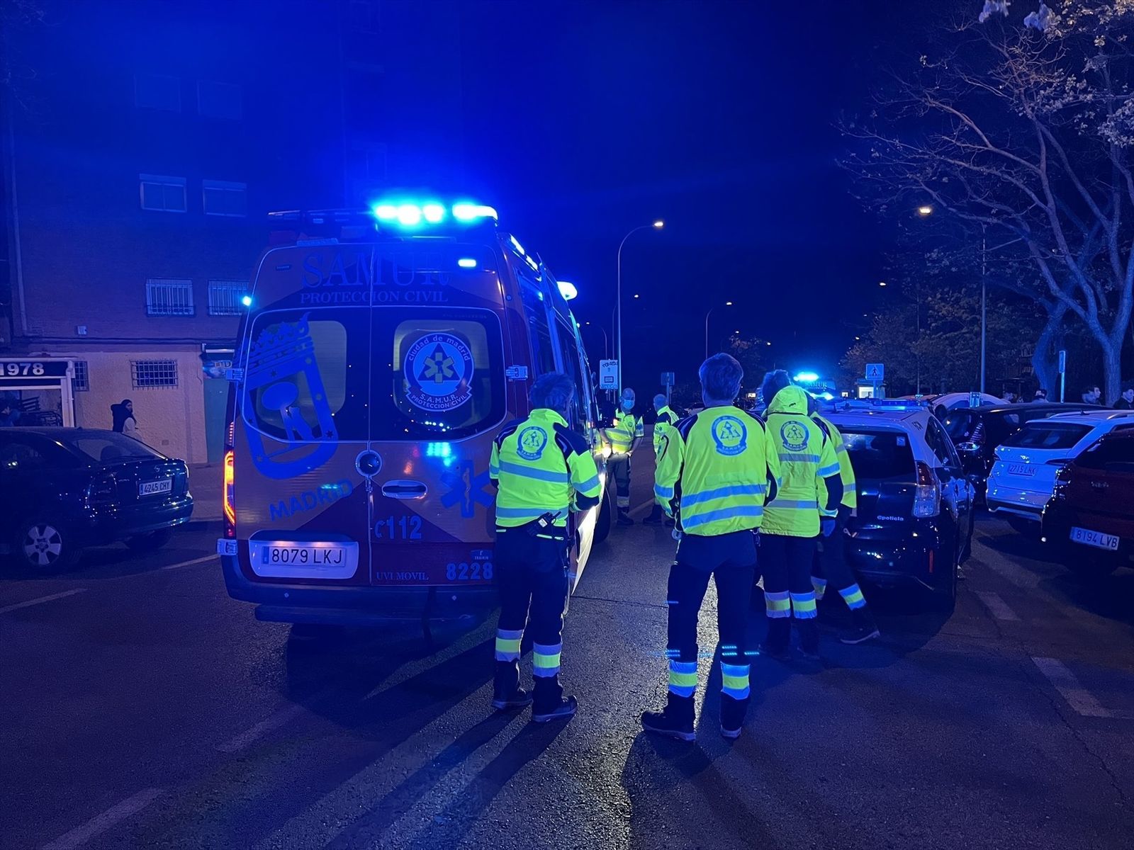 Grave un hombre de 46 años  agredido en un local de Puente de Vallecas