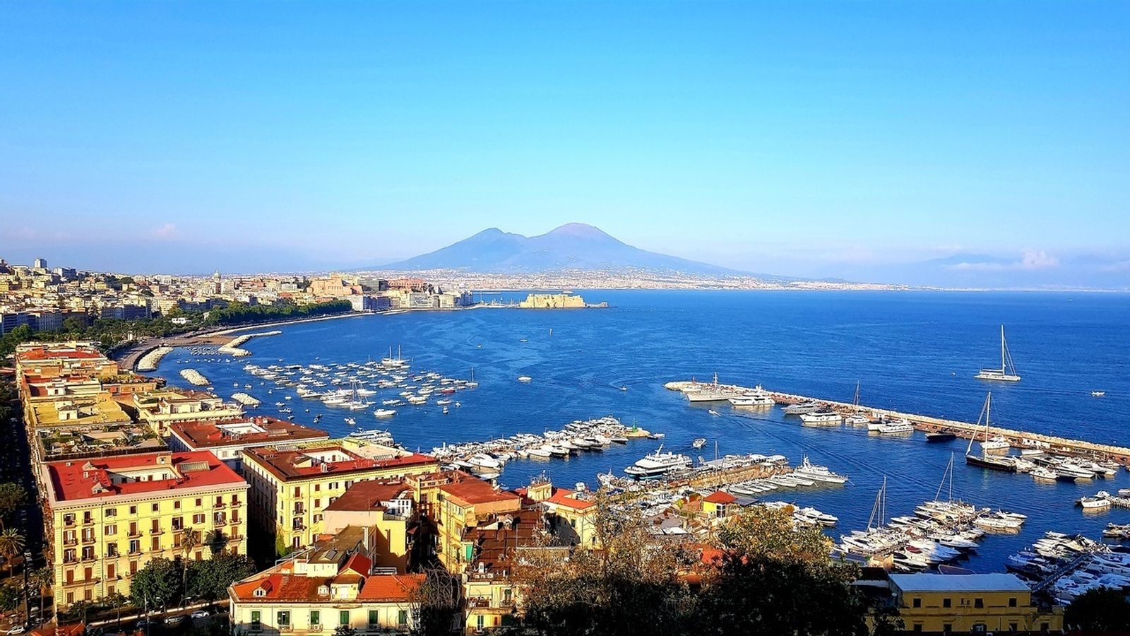 Imagen de la ciudad de Nápoles (Italia)