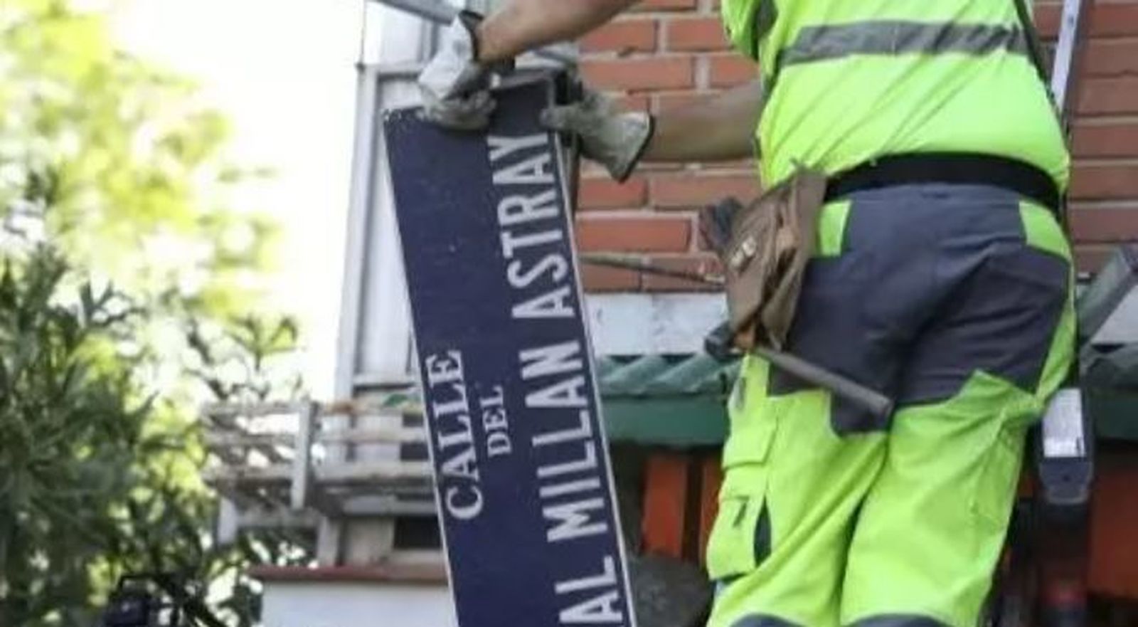 La justicia madrileña obliga al Ayuntamiento de Madrid a mantener  la calle General Millán Astray en el callejero de la capital