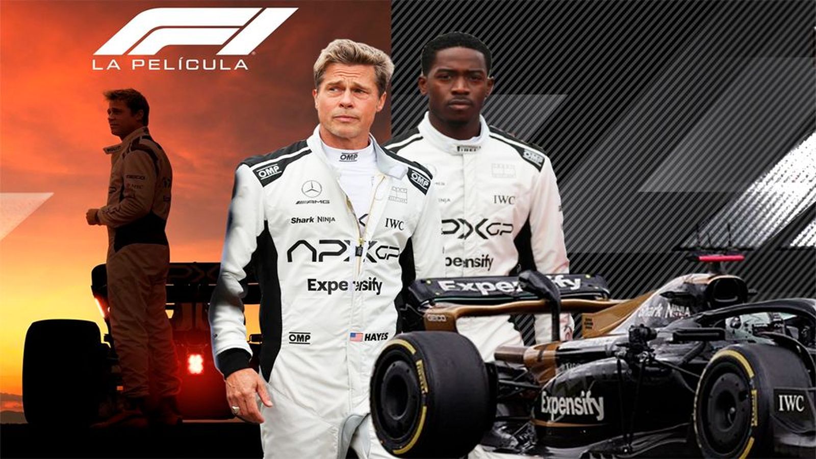 Brad Pitt, a todos gas en 'F1, la película'