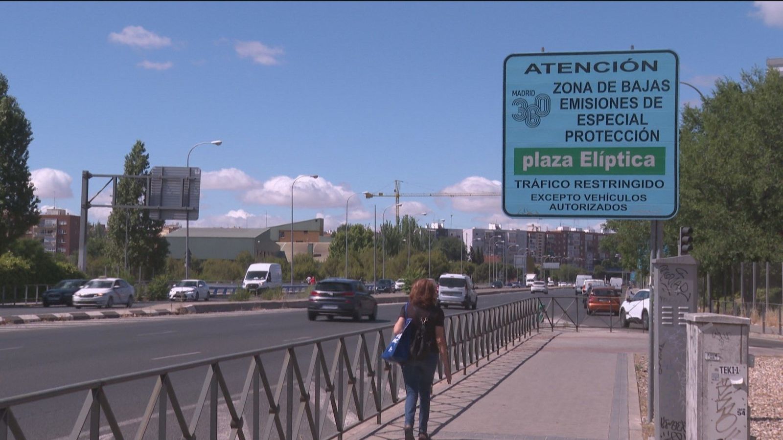 Estas son las alternativas a las multas de la zona de bajas emisiones de Plaza Elíptica