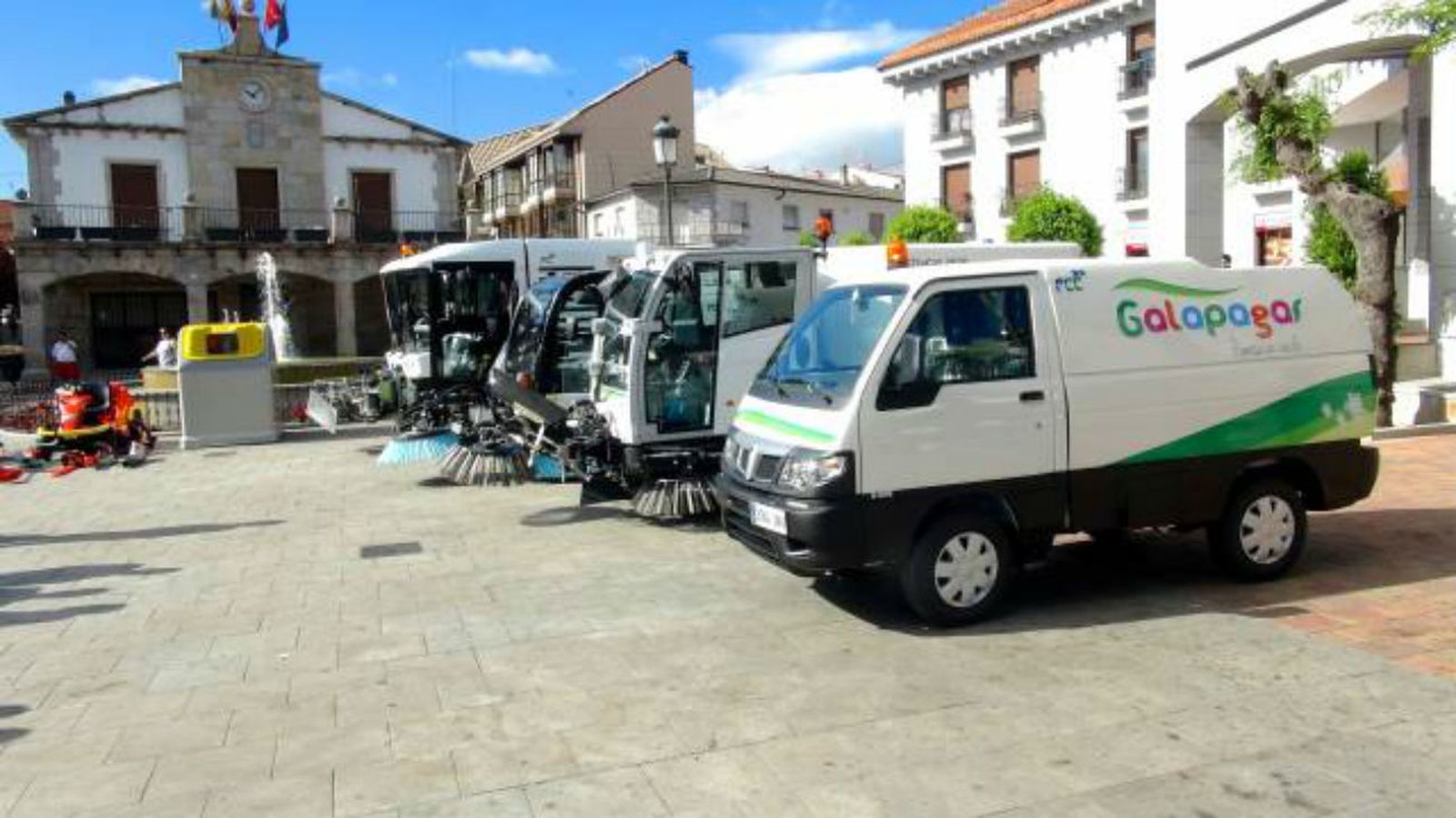 Vehículos de limpieza de Galapagar